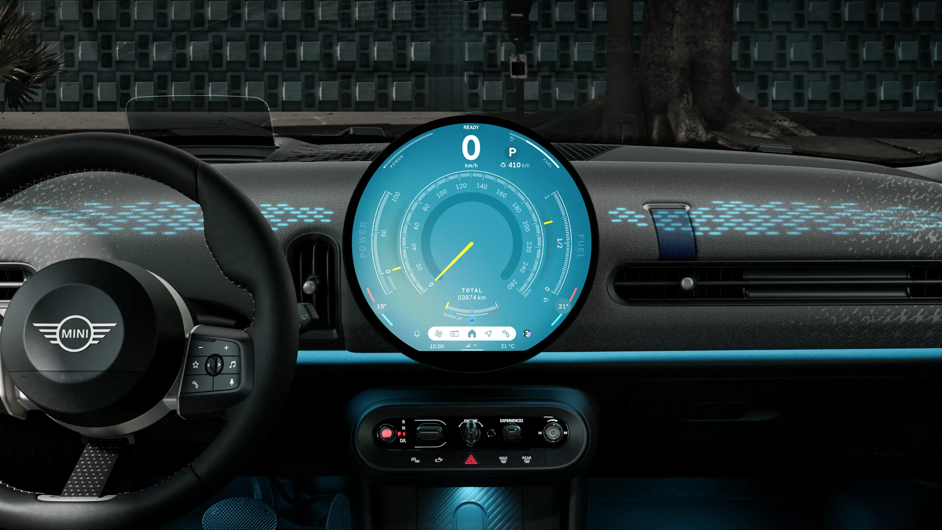 MINI Cooper Cabrio - dijital deneyim - core modu