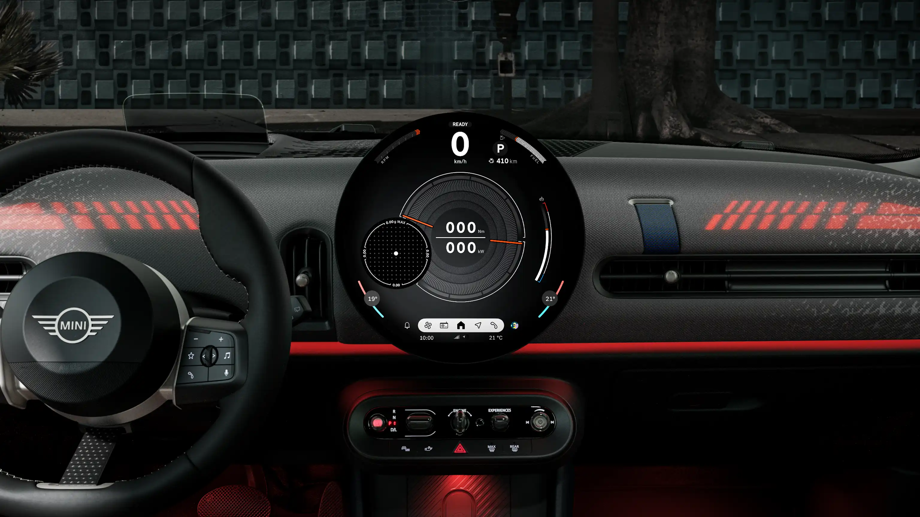 MINI Cooper Cabrio - dijital deneyim - gokart modu