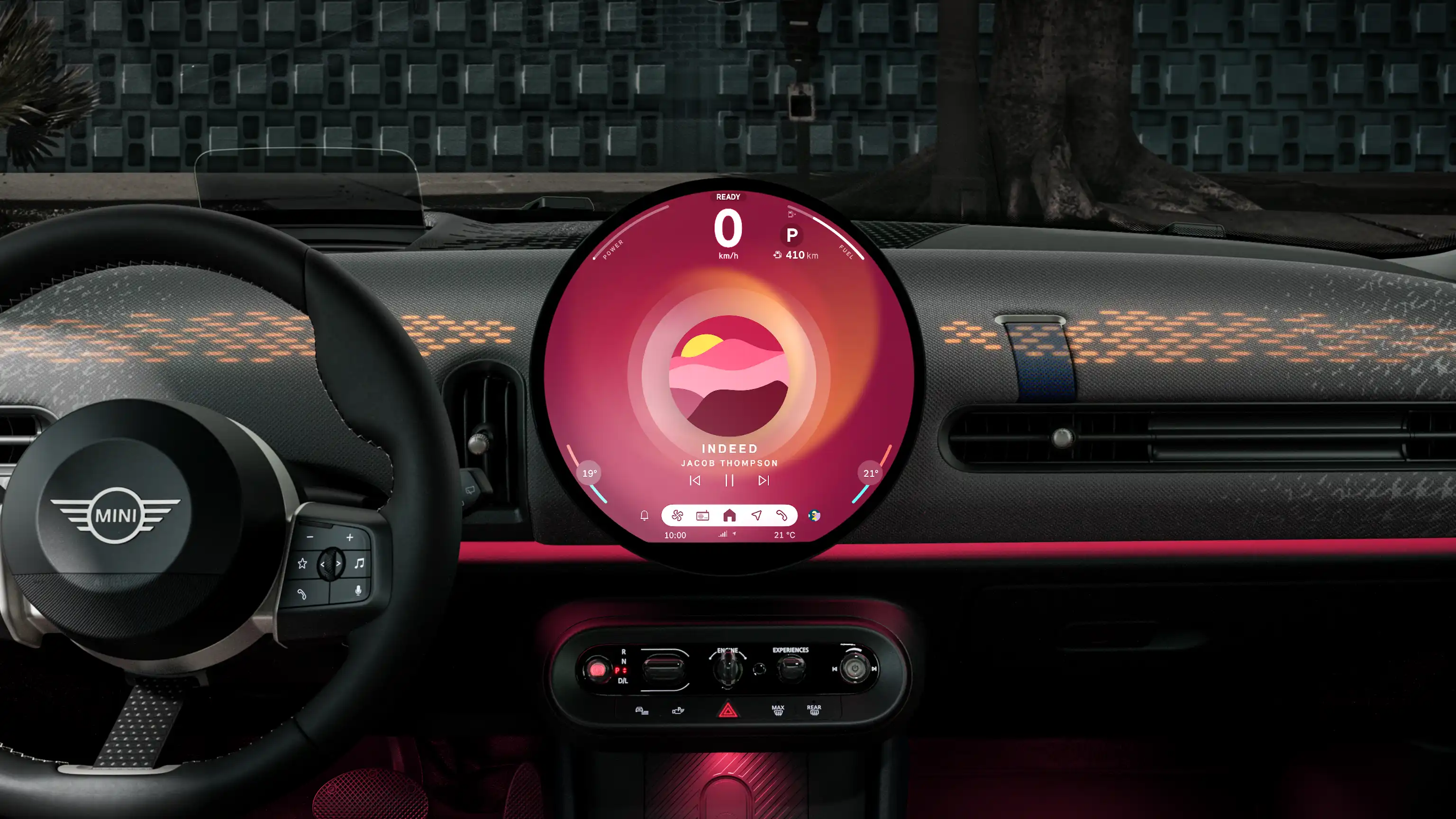 MINI Cooper Cabrio - dijital deneyim - vivid modu