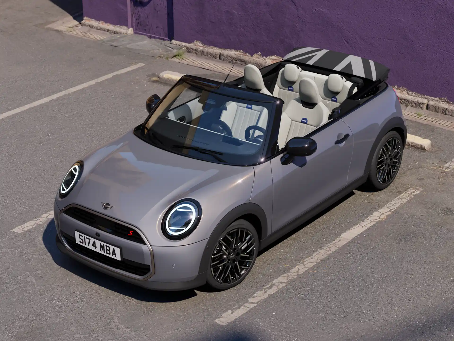 MINI Cooper Cabrio - iç tasarım - koltuklar