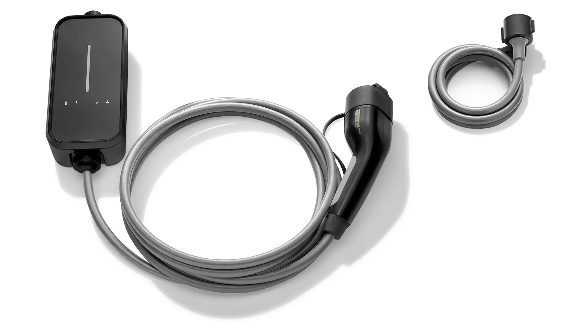 Ev dışı şarj için MINI Flexible Fast Charger 2.0 kablosu, tek başına görünüm.
