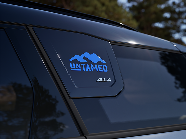 MINI Countryman Untamed Edition'ın C sütunu görüntüsü.