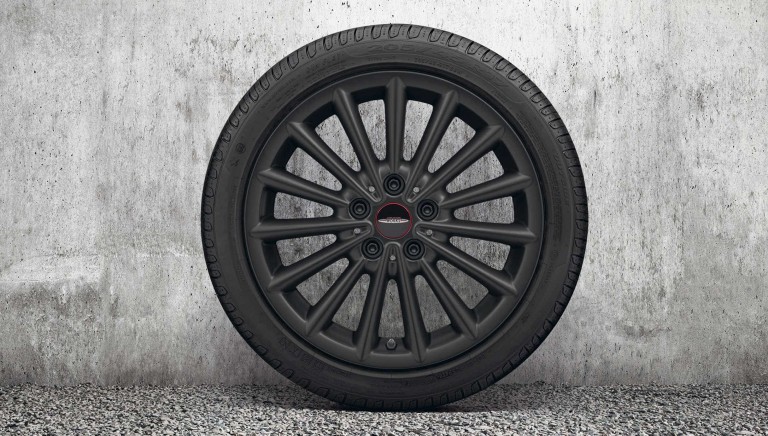 17" JCW multi spoke jant – mat jet black – 505