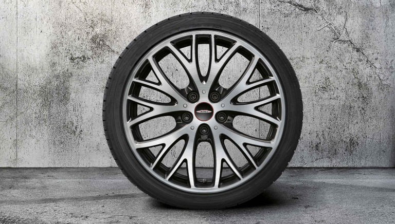 18" JCW cross spoke – iki renkli jet black – 506