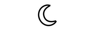 MINI E-Mobilite - moon icon