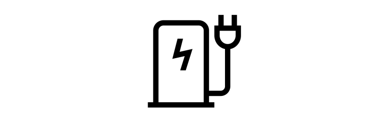 Tamamen elektrikli MINI Countryman - şarj - batarya simgesi